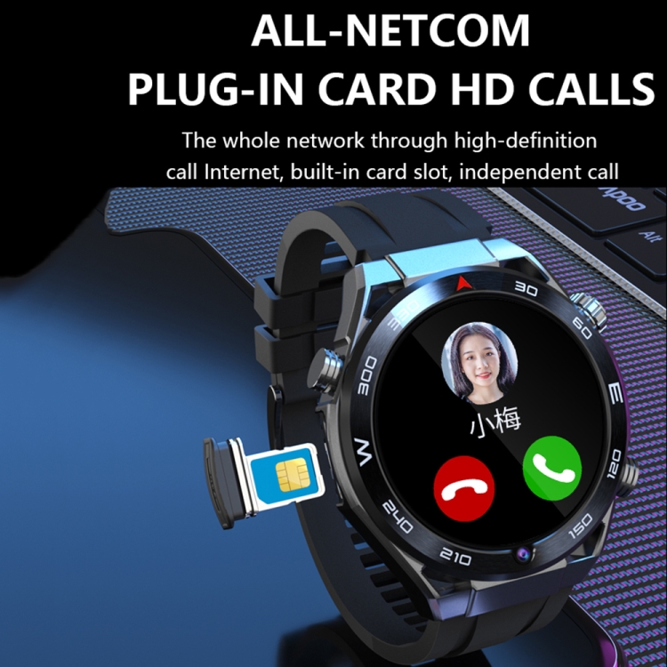 1.53 inch Front Camera Smart Watch Support AI Voice / SIM Card, Specification:2GB+32GB(Silver) - Image 3