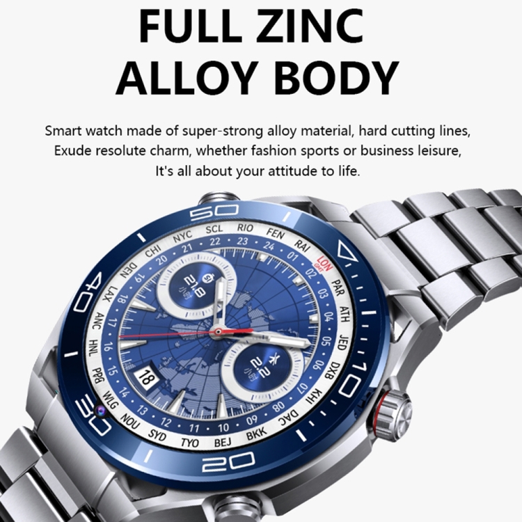 1.53 inch Front Camera Smart Watch Support AI Voice / SIM Card, Specification:2GB+32GB(Silver) - Image 2